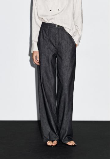 Прямые джинсы