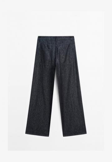 Прямые джинсы