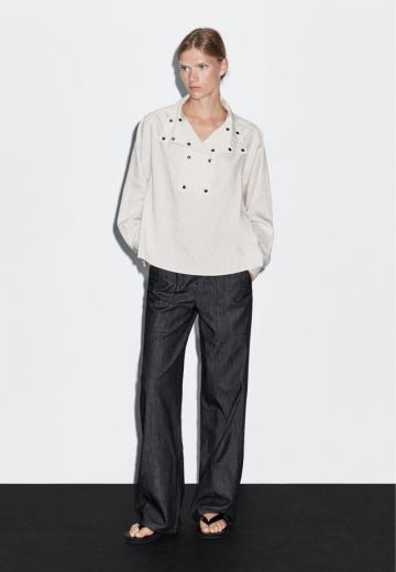 Прямые джинсы