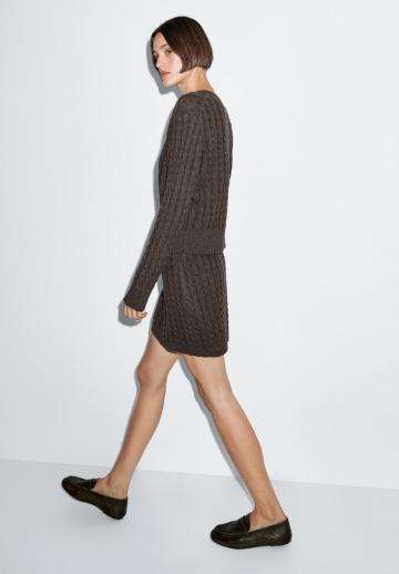 Вязаная юбка