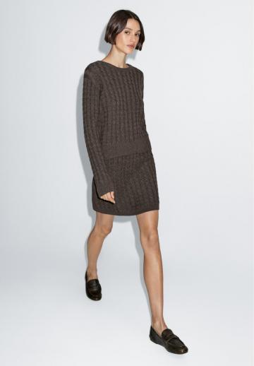 Вязаная юбка