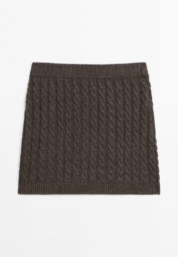 Вязаная юбка