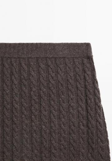 Вязаная юбка