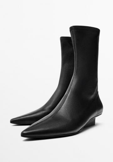 Сапожки на танкетке