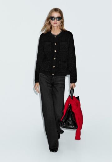 Жаккардовая кофта