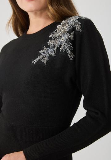 Вязаное платье