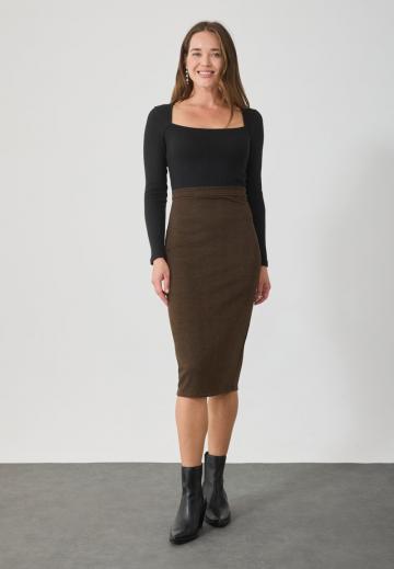 Вязаное платье