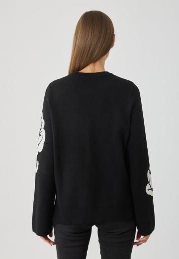 Длинный пуловер