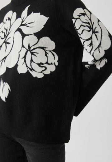 Длинный пуловер