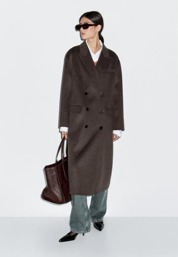Шерстяное пальто