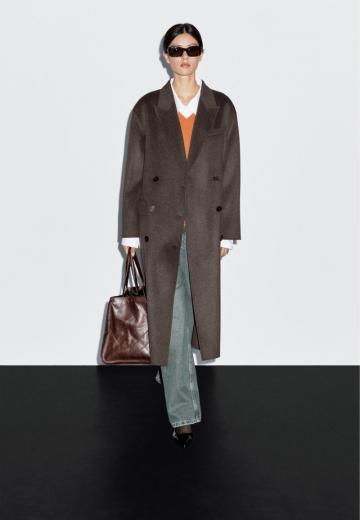 Шерстяное пальто