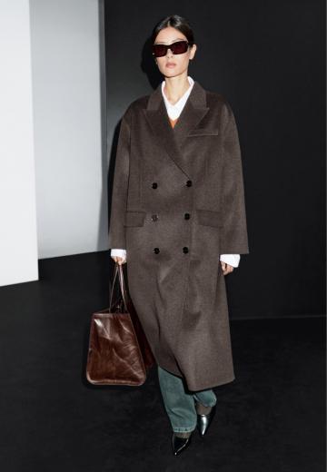 Шерстяное пальто