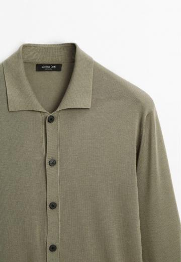 Вязаная кофта