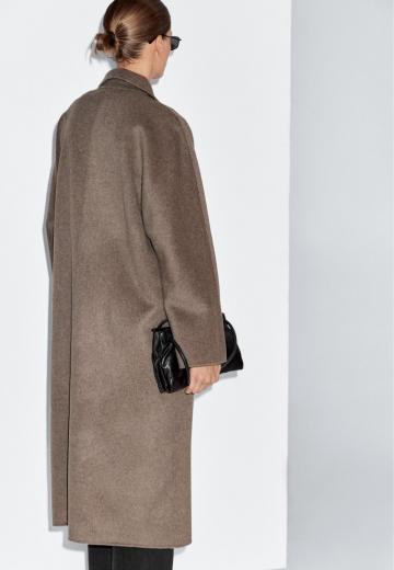 Шерстяное пальто