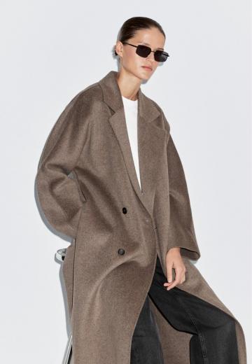 Шерстяное пальто
