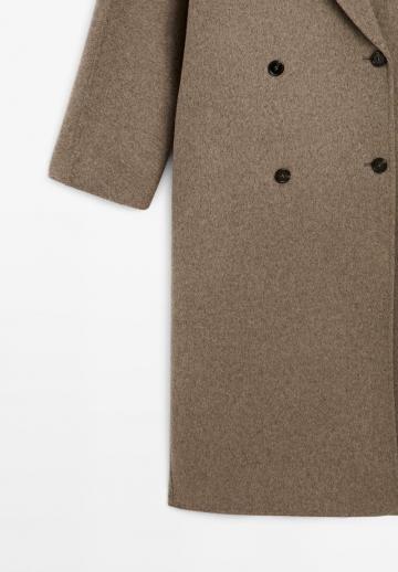 Шерстяное пальто