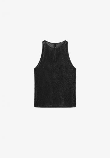 Блузка без рукавов