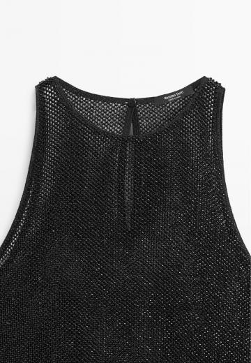 Блузка без рукавов