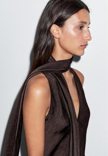 Длинный топ