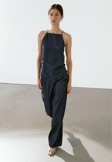 Топ на бретельках