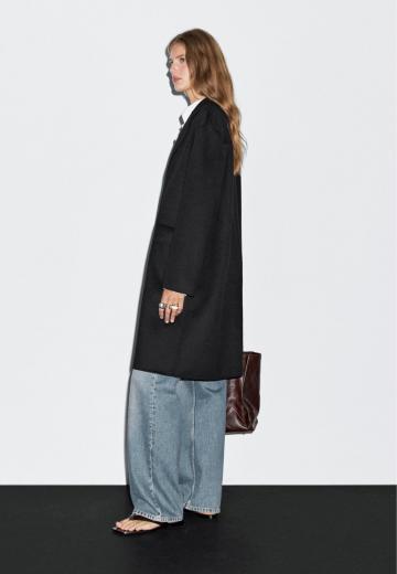 Шерстяное пальто