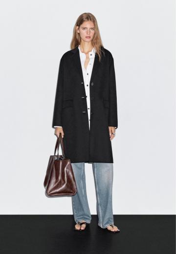 Шерстяное пальто