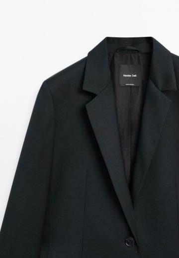 Длинный блейзер