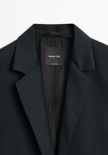 Длинный блейзер