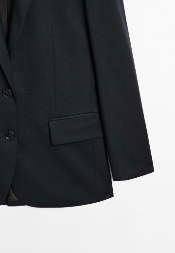 Длинный блейзер