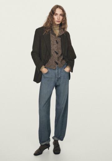 Длинный блейзер