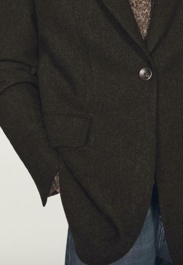 Длинный блейзер