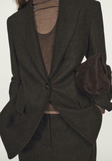 Длинный блейзер