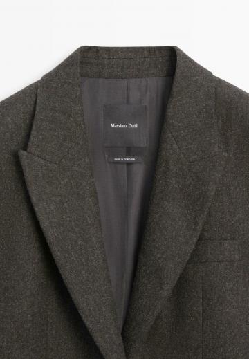 Длинный блейзер