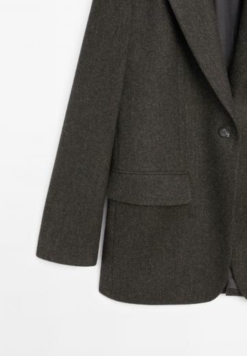 Длинный блейзер