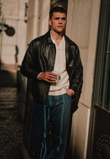 Кожаная куртка