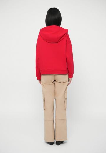 Пуловер с капюшоном