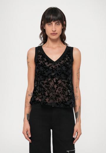 Блузка без рукавов