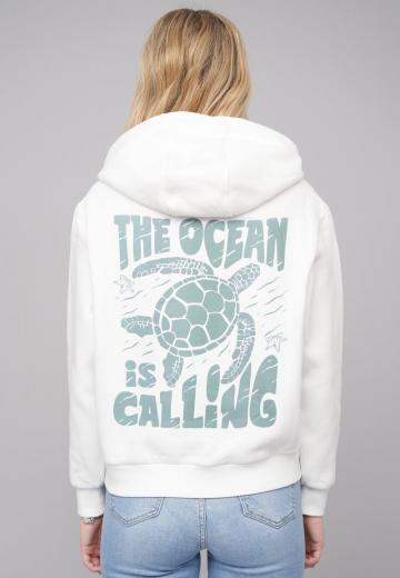 Пуловер с капюшоном