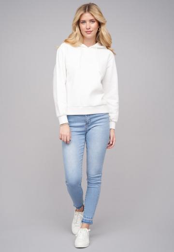 Пуловер с капюшоном