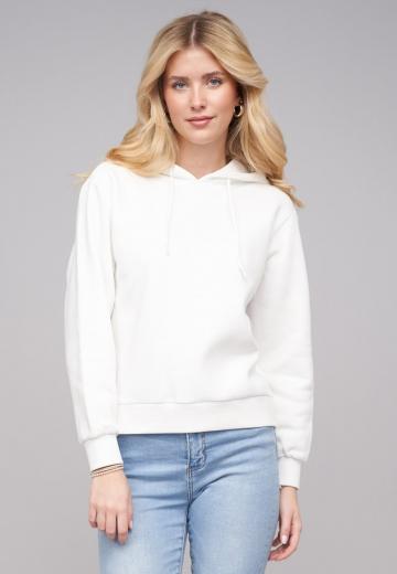 Пуловер с капюшоном