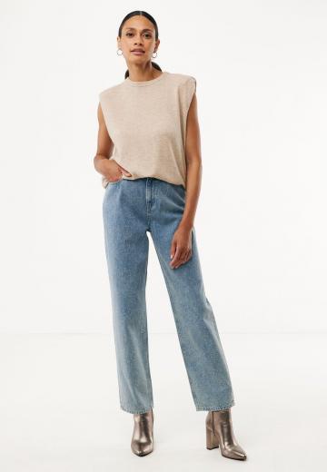 Пуловер без рукавов