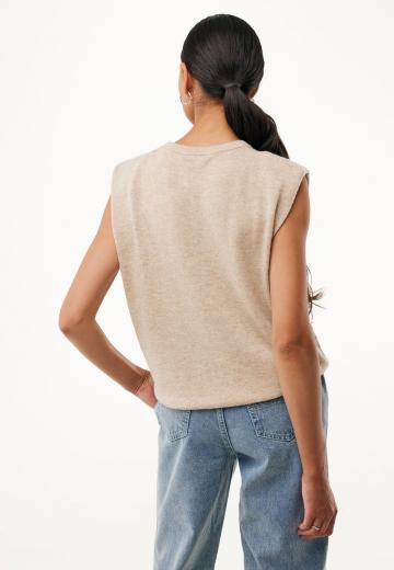 Пуловер без рукавов