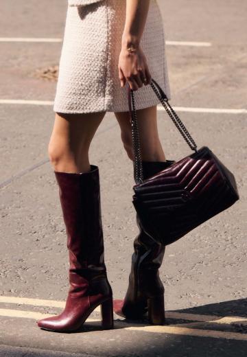 Высокие сапоги