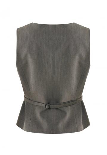 Джинсовая жилетка