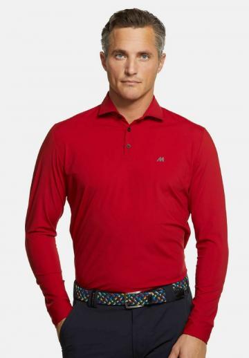 Поло с длинным рукавом