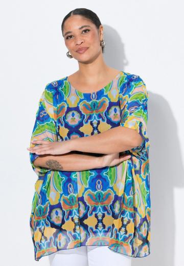 Длинная блузка