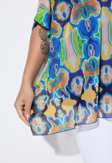 Длинная блузка