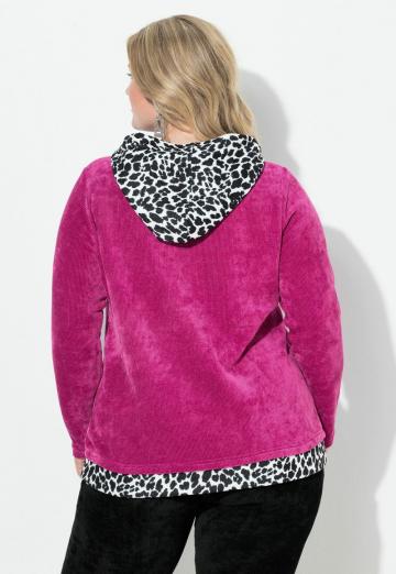 Пуловер с капюшоном