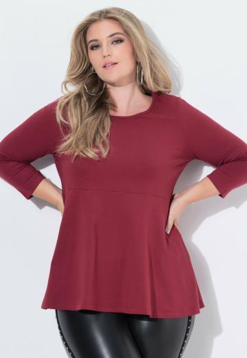 Майка с рукавом три четверти