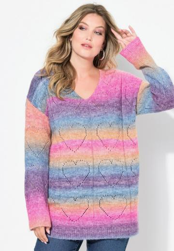 Длинный пуловер